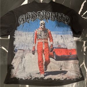 Godspeed Graphic Black T-Shirt